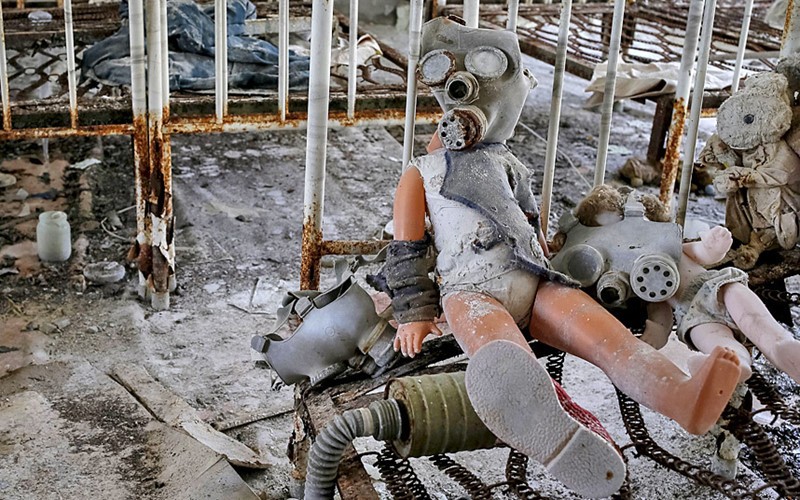 Nhiếp ảnh gia Gleb Garanich đã tới  "Thị trấn ma" Chernobyl và ghi lại nhiều hình ảnh ở nơi đây.